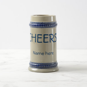 Unze "BEIFALL des Klassikers 22!" Bier Stein. Bierglas