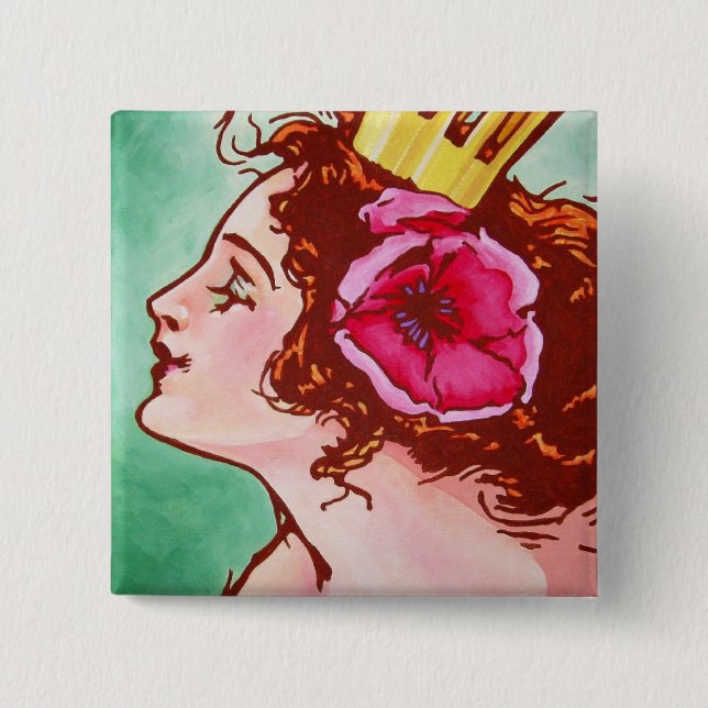 Unze Pinback - Ozma Button (Vorderseite)