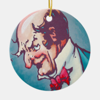 Unze-Verzierung - der Zauberer Keramik Ornament