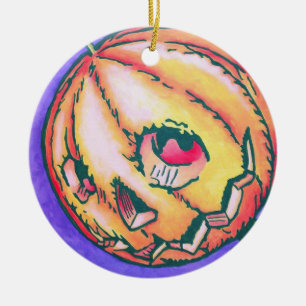 Unze-Verzierung - Jack Pumpkinhead Keramik Ornament