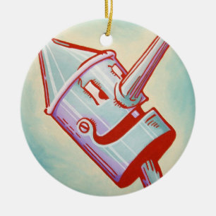 Unze-Verzierung - Zinn-Mann Keramikornament