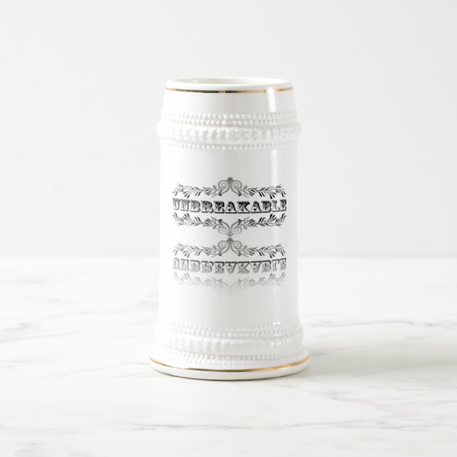 Unzerbrechlich Bierglas (Mittel)