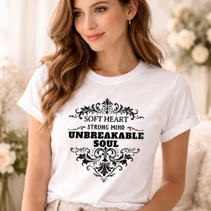 Unzerbrechliche Seele Inspirierende Frauen Vintage T-Shirt