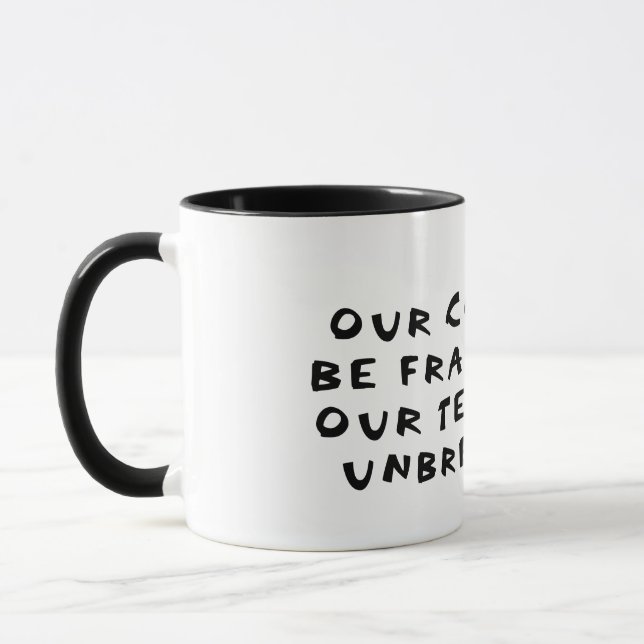 Unzerbrechlicher Code Tasse (Links)