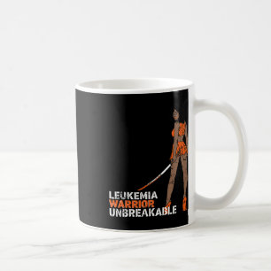 Unzerbrechlicher Leukämie-Krieger Blutkrebs-Bewuss Kaffeetasse