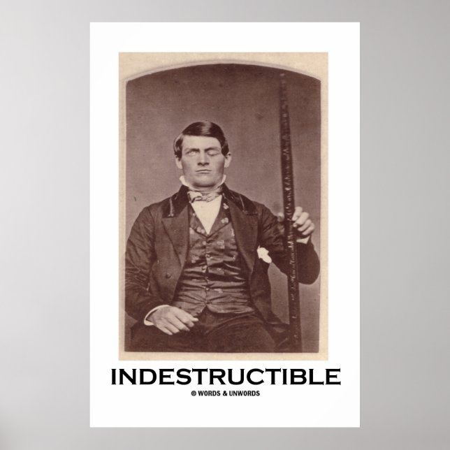 Unzerstörbar (Phineas Gage) Poster (Vorne)