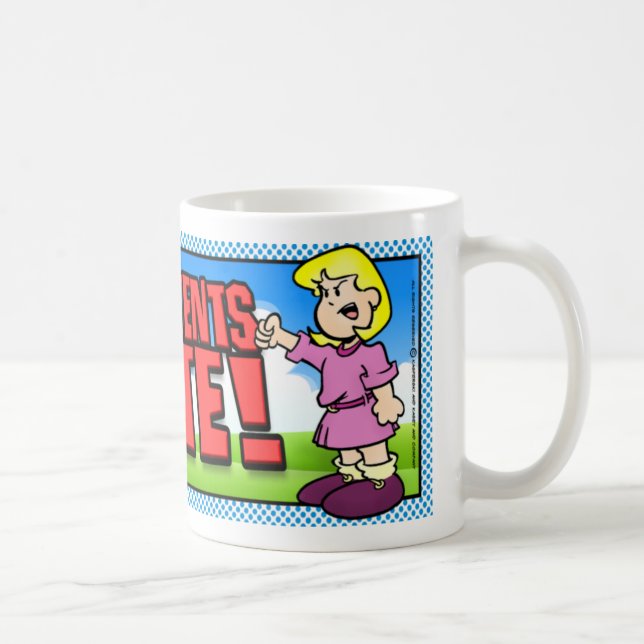 Unzufriedene vereinigen sich tasse (Rechts)
