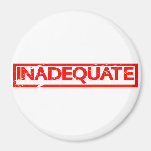 Unzulängliche Briefmarke Magnet