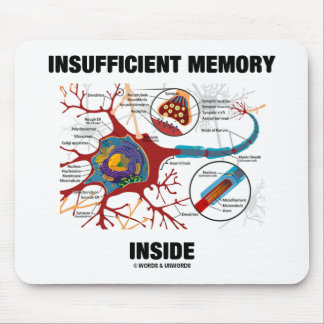 Unzulängliches Gedächtnis-Innere (Neuron/Synapse) Mousepad