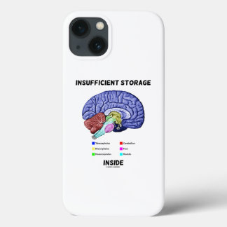 Unzureichender Speicher im Gehirn Anatomischer Spa Case-Mate iPhone Hülle