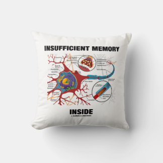 Unzureichender Speicher (Neuron/Synapse) Kissen