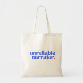 Unzuverlässige Erzählung Tote Bag Tragetasche