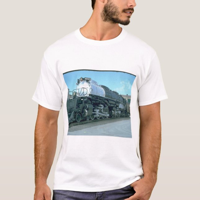 UP 4-8-8-4 "Big Boy" #4023_Trains T-Shirt (Vorderseite)