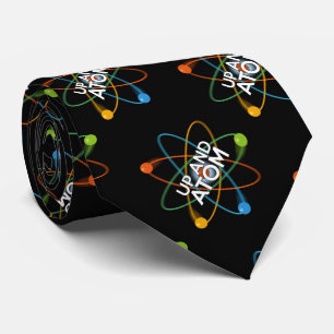 UP AND ATOM Wissenschaft Krawatte