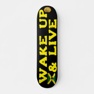 UP & LIVE 7 3/4" Skateboard Deck geweckt