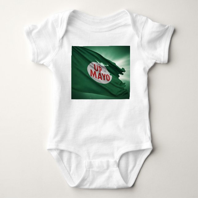 Up Mayo themed Baby Strampler (Vorderseite)