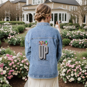 UP No J. No X. No Problem T-Shirt Tri-Blend Shirt Jeansjacke