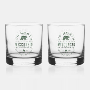 Up North Wisconsin Whiskyglas