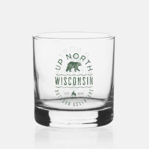 Up North Wisconsin Whiskyglas