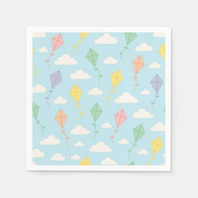 Up, Up and Away Serviette (Vorderseite)