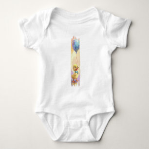 Up, Up und Quack! Brushstroke Duck Baby Strampler