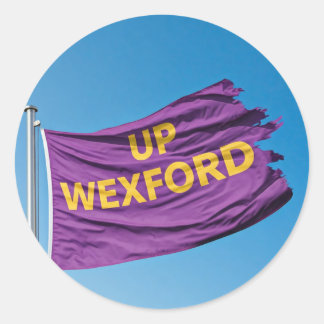 "Up Wexford" G.A.A. thematische Stcker Runder Aufkleber