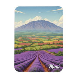 Upcountry Maui Hawaii Travel Magnet