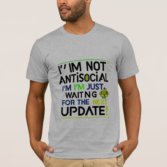 Update Pending T-Shirt (Vorderseite)