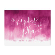 Update zur Planung rosa Herzhochzeit abgebrochen