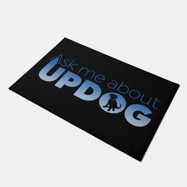 Updog Fußmatte (Schrägansicht)