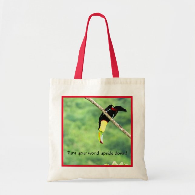 Updown Toucan Tote Bag Tragetasche (Vorne)