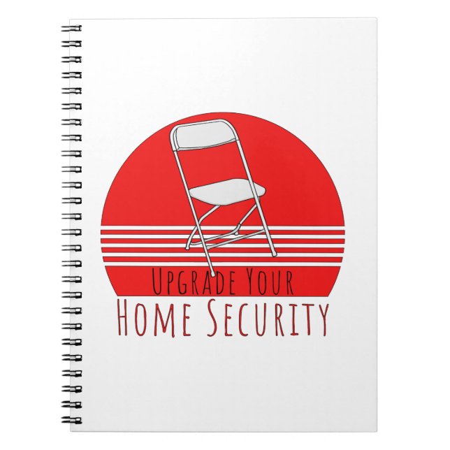 Upgrade der Zuhause-Sicherheit Notizblock (Vorderseite)