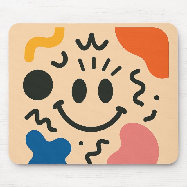 "Upgrade Ihres Schreibtisches: Ein kühl und einzig Mousepad (Vorne)