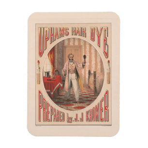 Uphams Haarfarbe, circa 1864 Magnet