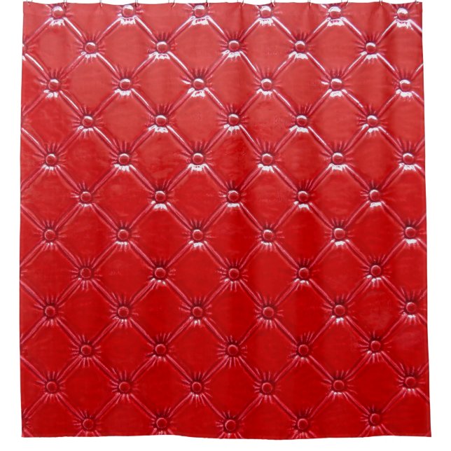 Upholsterie aus echtem Leder: Versatile Dekoration Duschvorhang (Vorderseite)