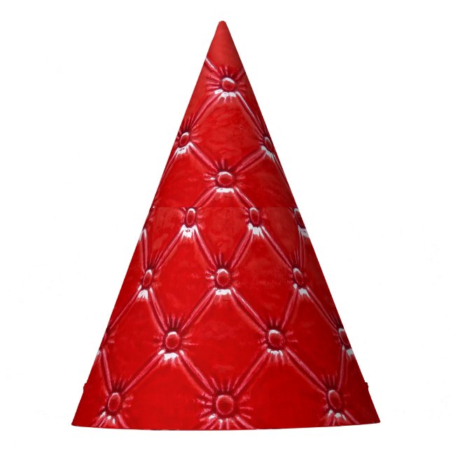 Upholsterie aus echtem Leder: Versatile Dekoration Partyhütchen (Vorderseite)