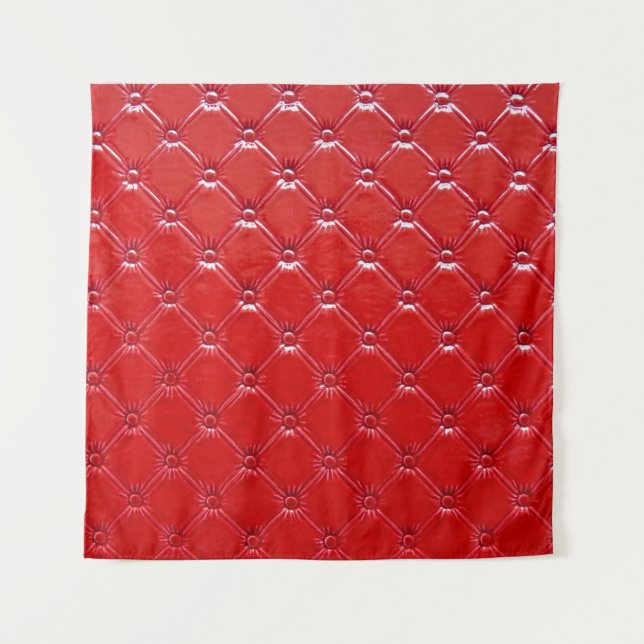 Upholsterie aus echtem Leder: Versatile Dekoration Wandteppich (Vorderseite)