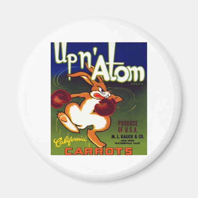 Upl Atom Carrots Magnet (Vorne)