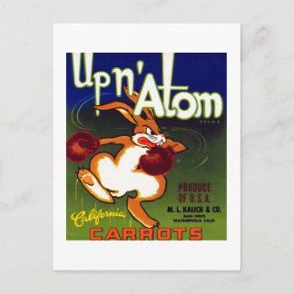 Upl Atom Carrots Postkarte
