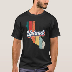 Upland City Retro Vintages Heimat Kalifornien T-Shirt