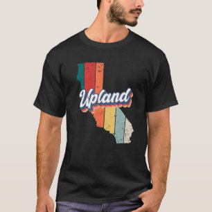 Upland City Retro Vintages Heimat Kalifornien T-Shirt