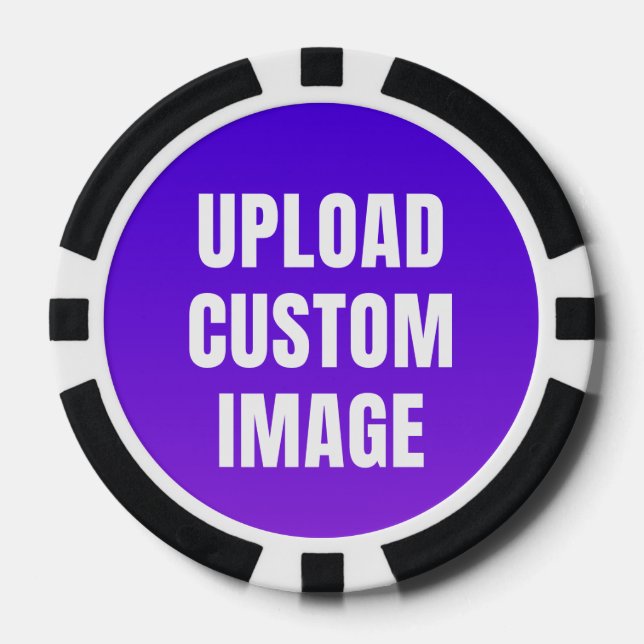 Upload 2 Custom Image - Add Your Own To Print On A Pokerchips (Vorderseite)