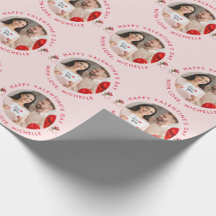 Upload Bild Custom Foto Happy Valentine Day Geschenkpapier