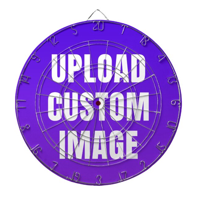 Upload Custom Image - Add Your Own To Print On A Dartscheibe (vorne)