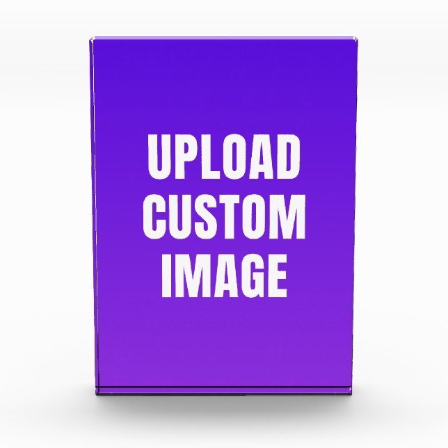 Upload Custom Image - Add Your Own To Print On A Fotoblock (Vorderseite)