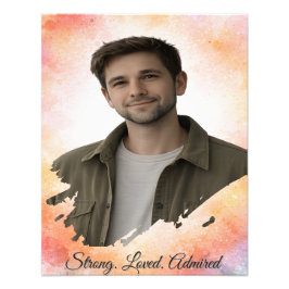 Upload His Photo- Personalized Custom Gift for Him Fotodruck