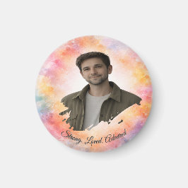 Upload His Photo- Personalized Custom Gift for Him Magnet