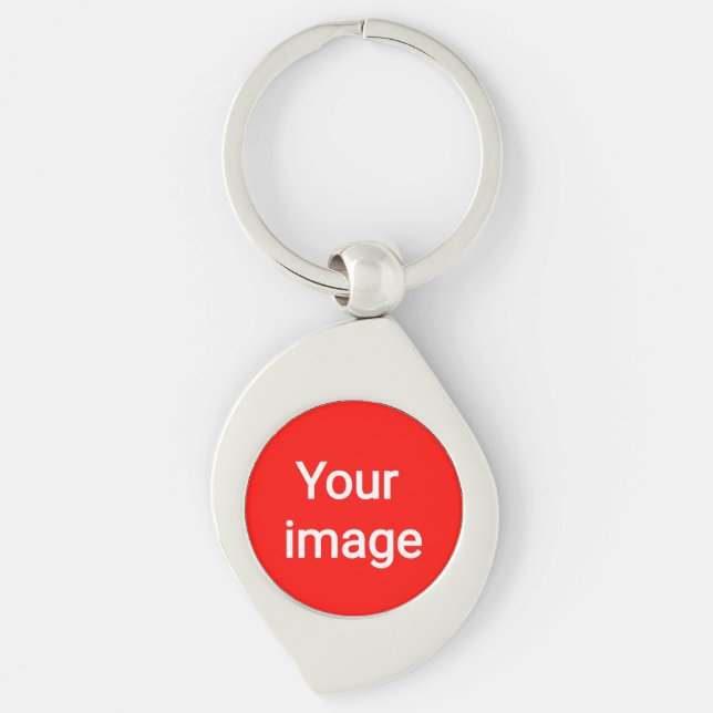 Upload Your Custom Image – Personalized Graphic Schlüsselanhänger (Vorderseite)