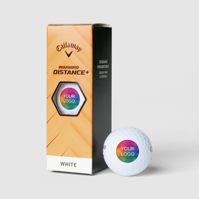 Upload Your Logo Callaway Golf Warbird Distance Golfball (Verpackungen)