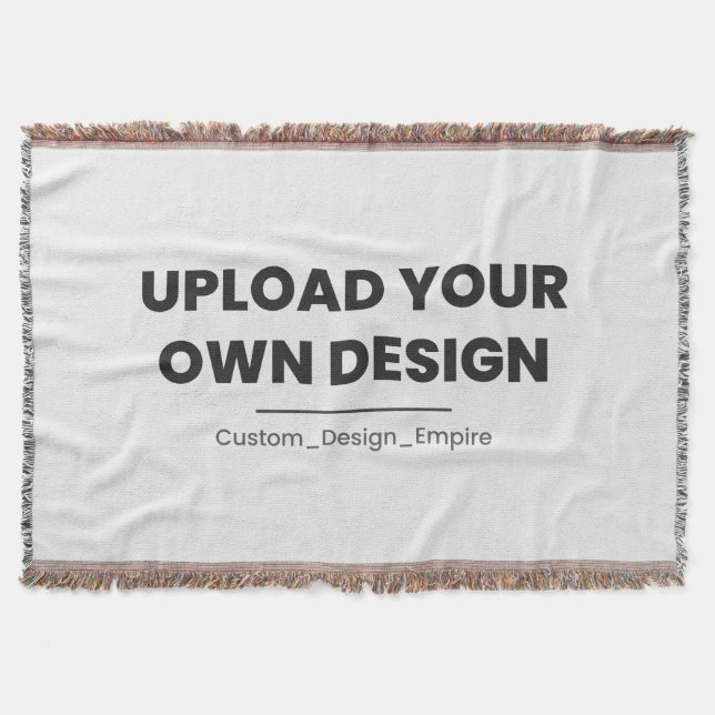 Upload Your Own Design Here | Custom Template Decke (Vorderseite)